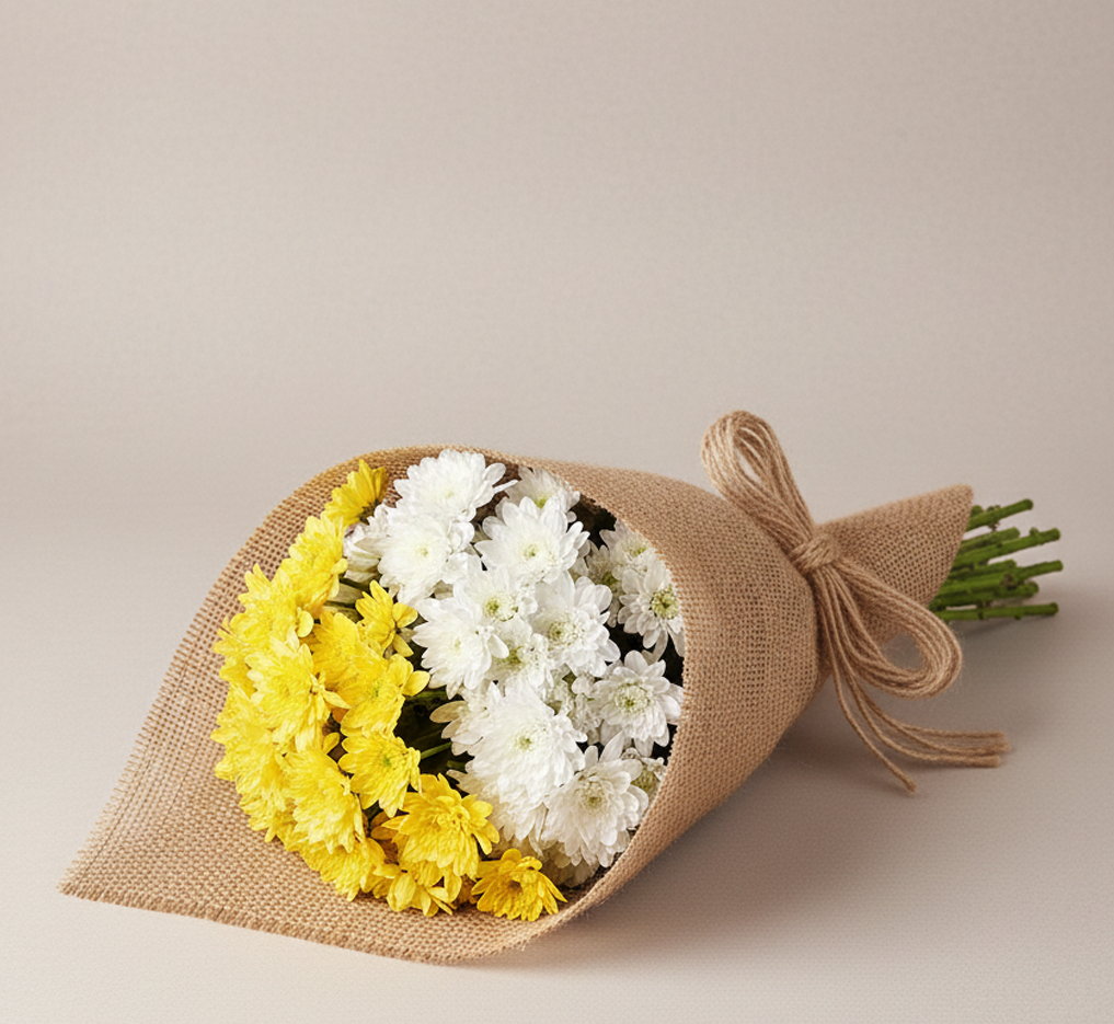 The "Golden Snow" Bouquet