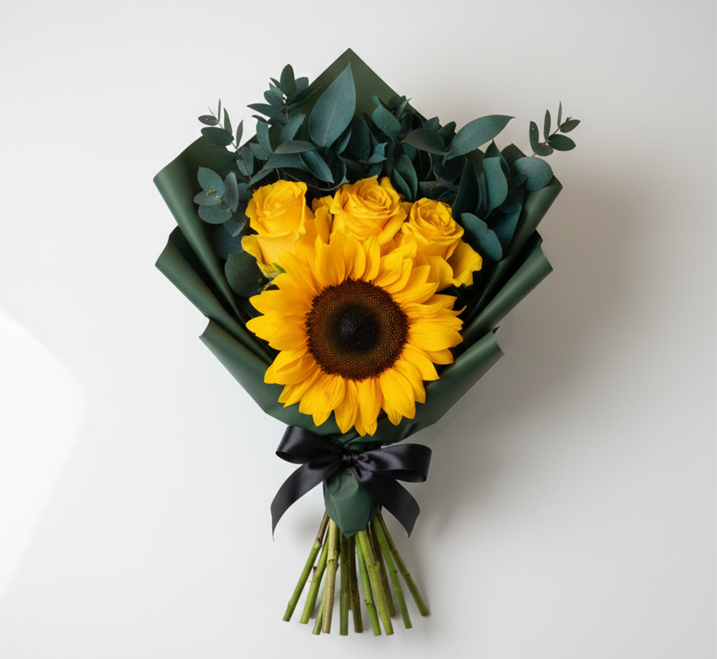 The "Golden Sunburst" Bouquet