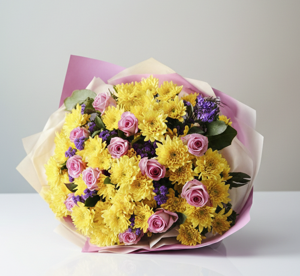 The "Lavender Sunshine" Bouquet