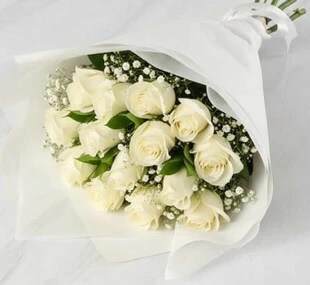 The "Starlit Purity" Bouquet