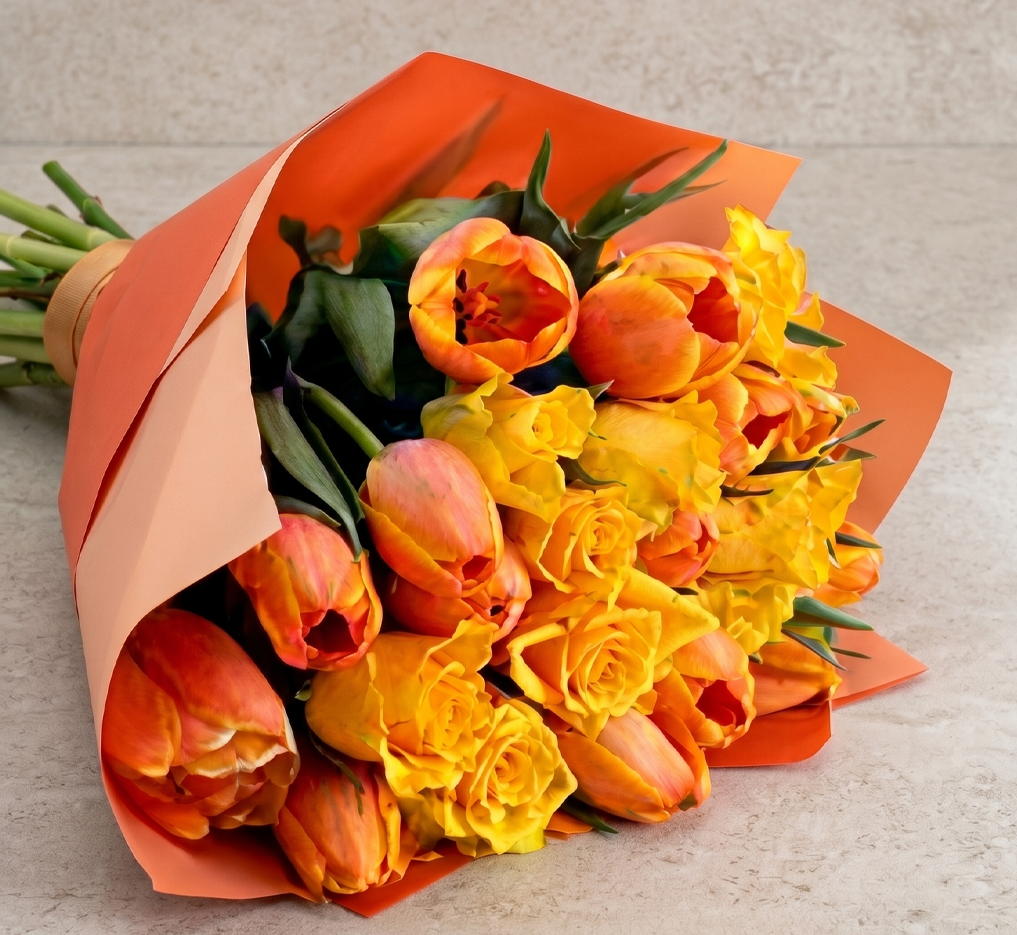 The "Citrus Zest" Bouquet