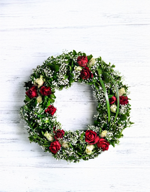 The "Eternal Love" Condolence Wreath