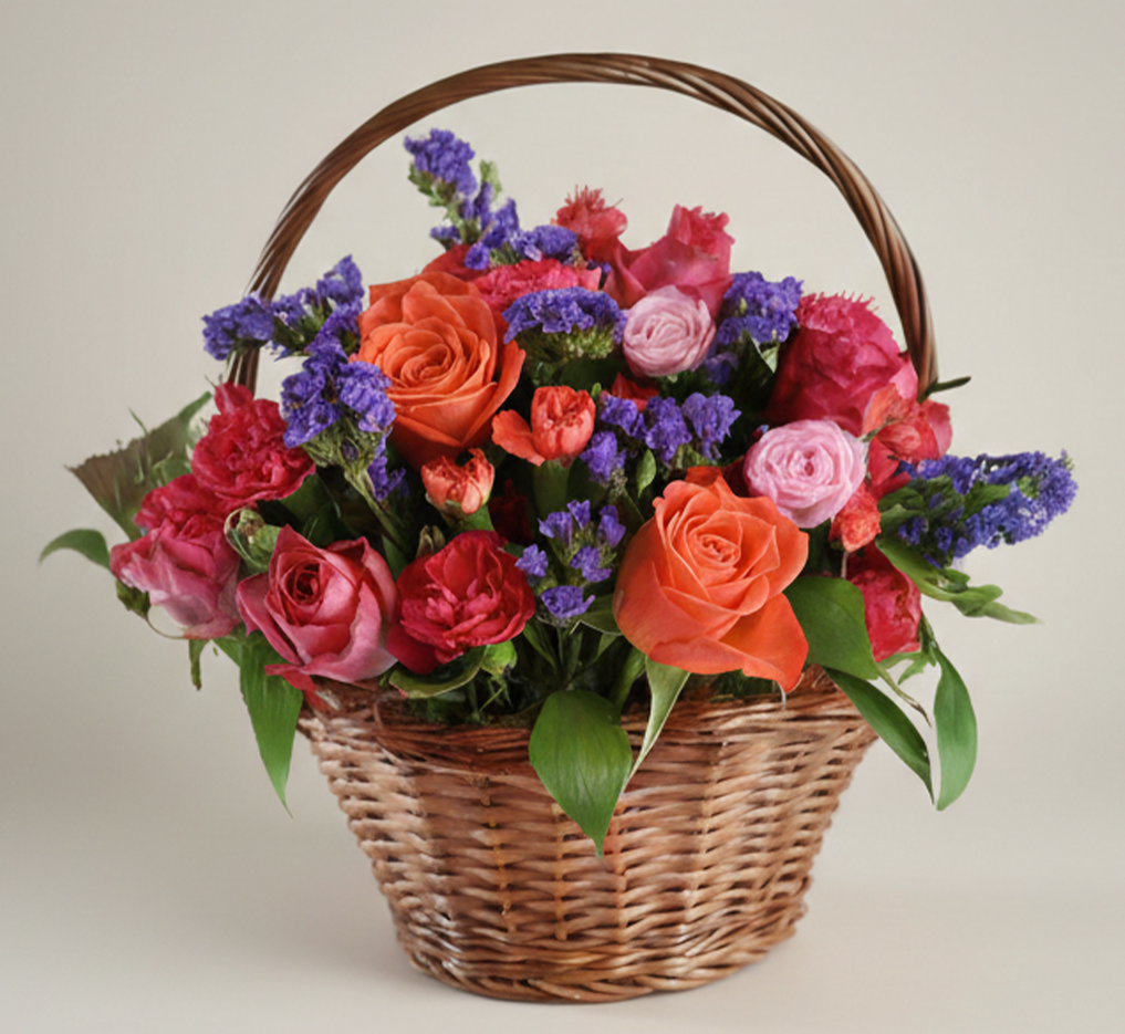 The "Fiery Sunset" Basket