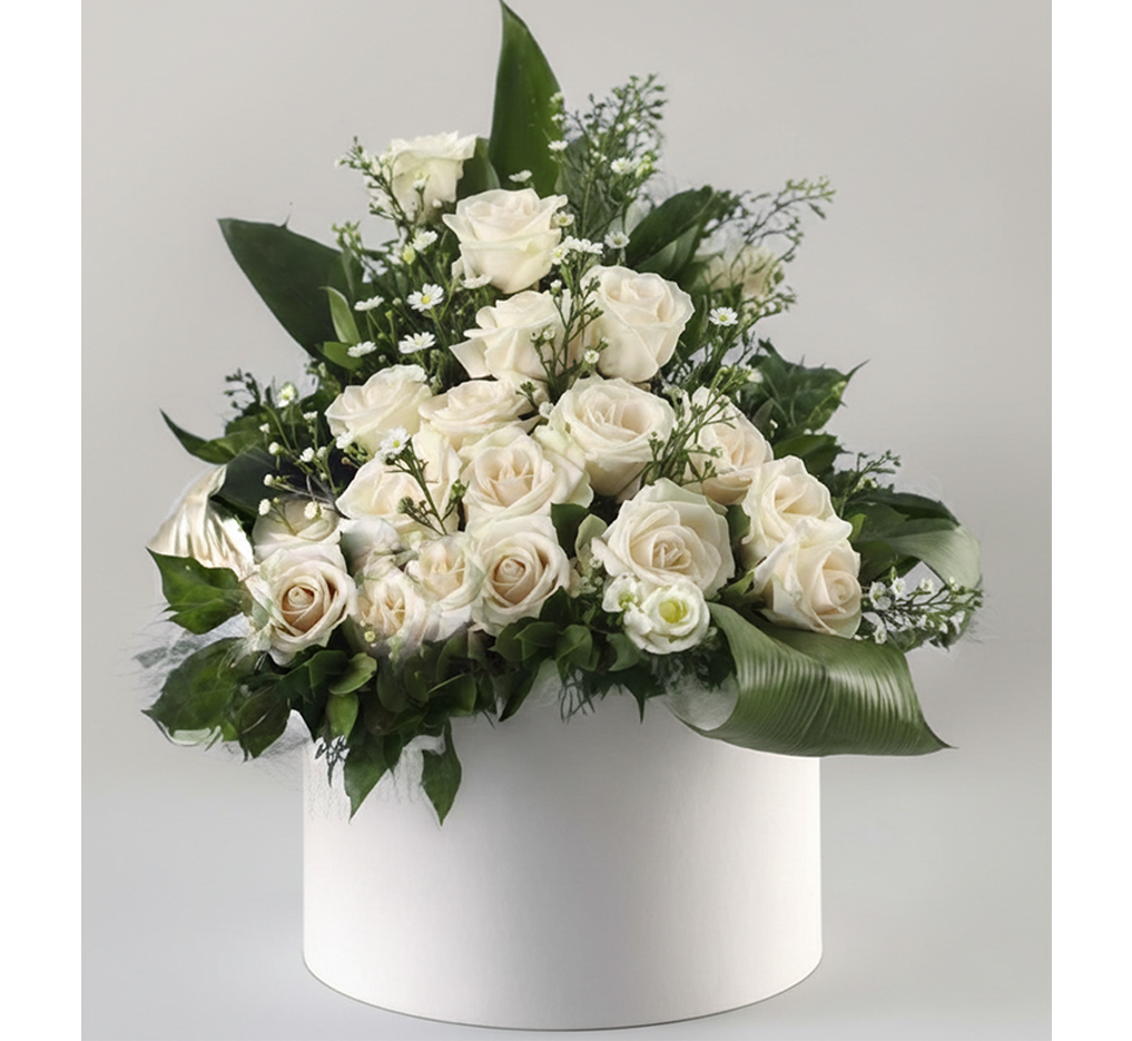 The "Garden Purity" Hat Box