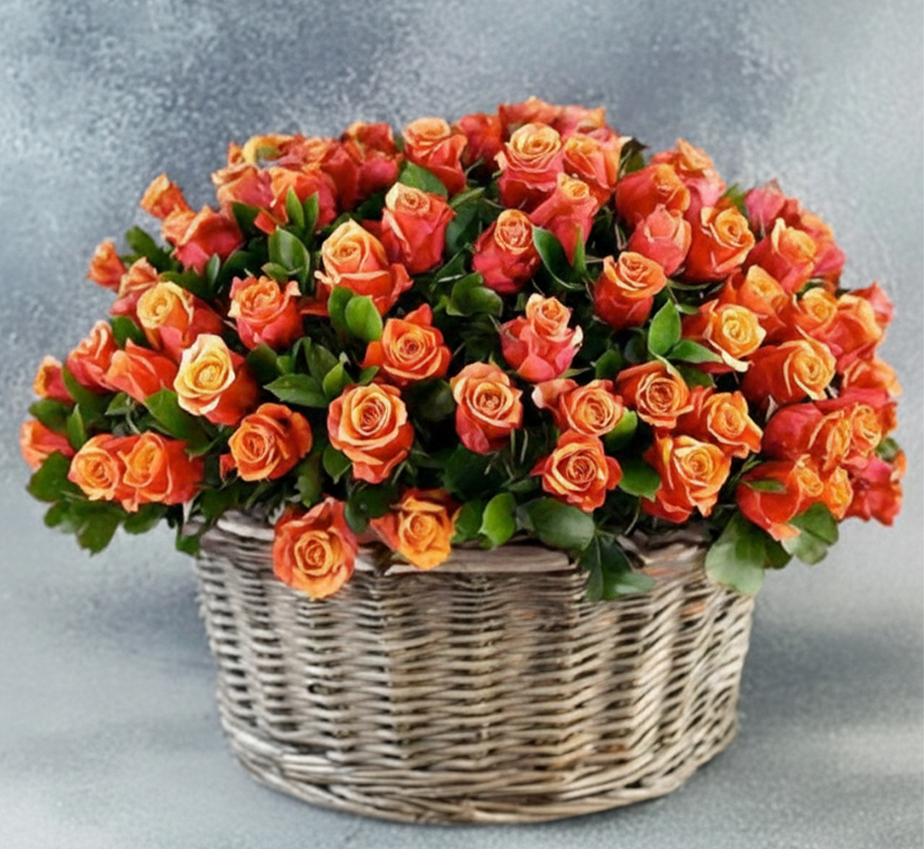 The "Golden Ember" Basket