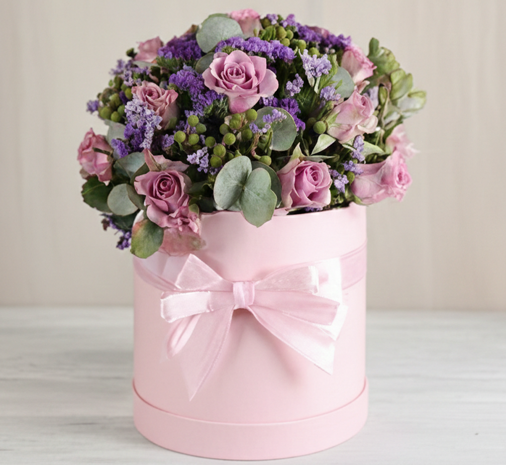 The "Lilac Dream" Hat Box