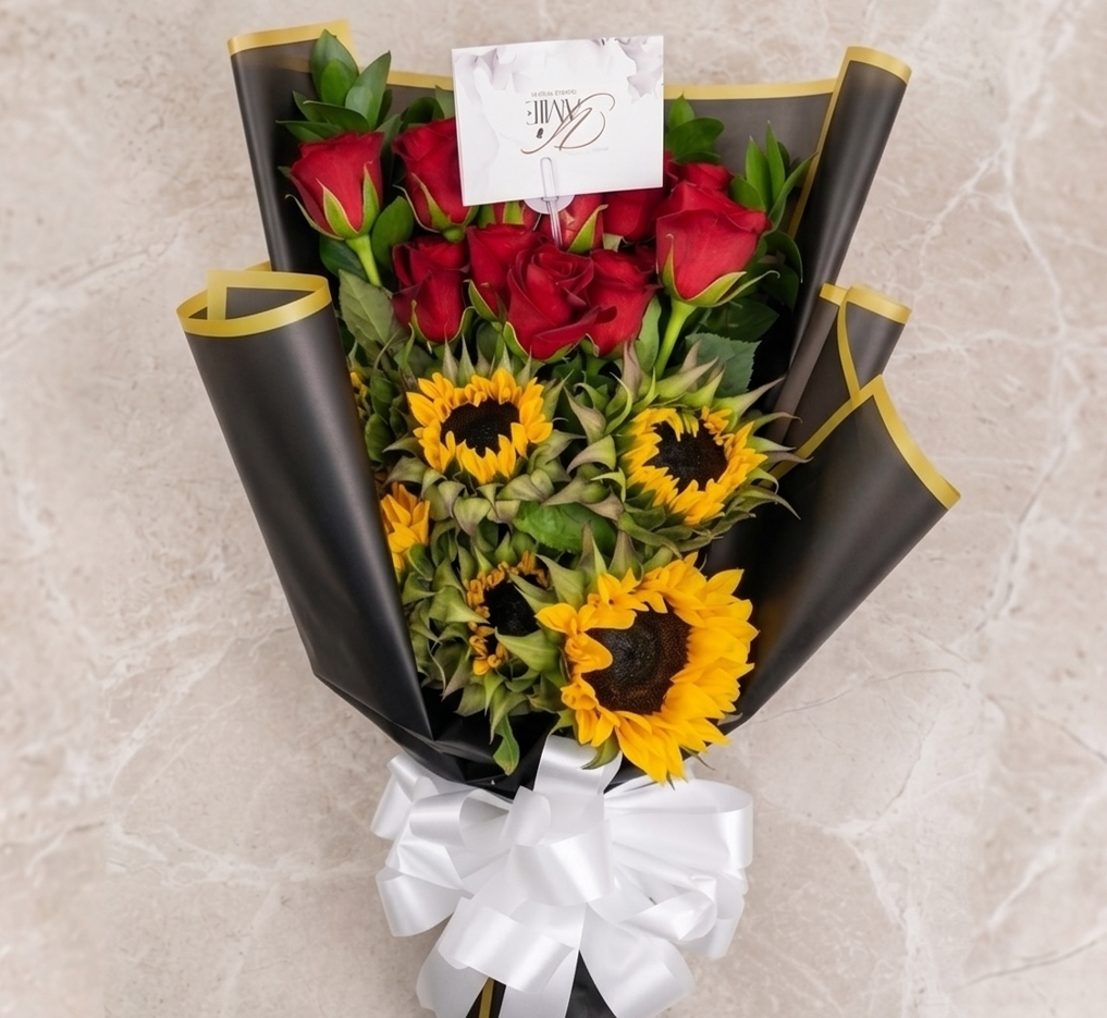 The Sunset Radiance Bouquet l The Sunset Radiance Bouquet l