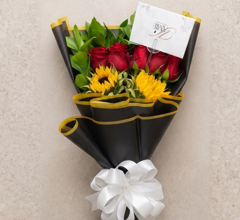 The Sunset Radiance Bouquet m The Sunset Radiance Bouquet m
