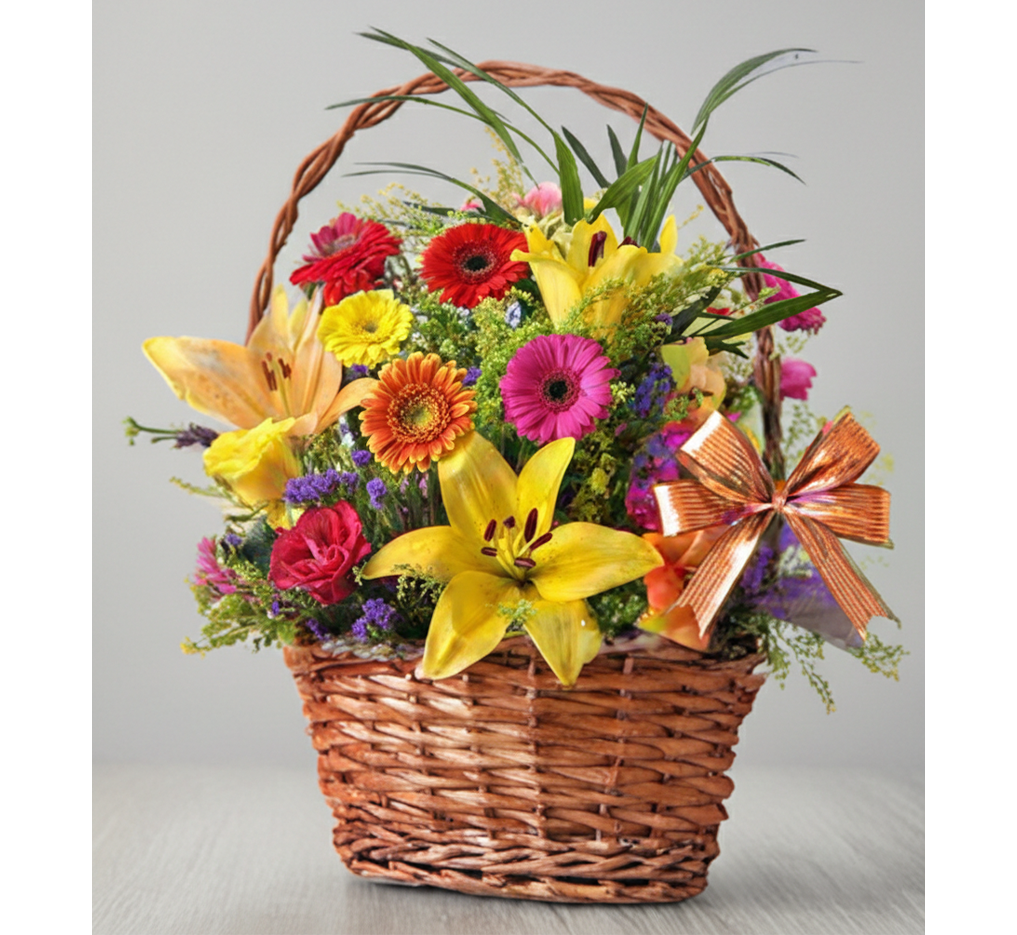 The "Tropical Radiance" Basket
