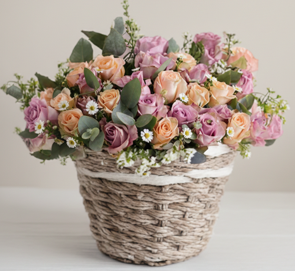The "Twilight Meadow" Basket