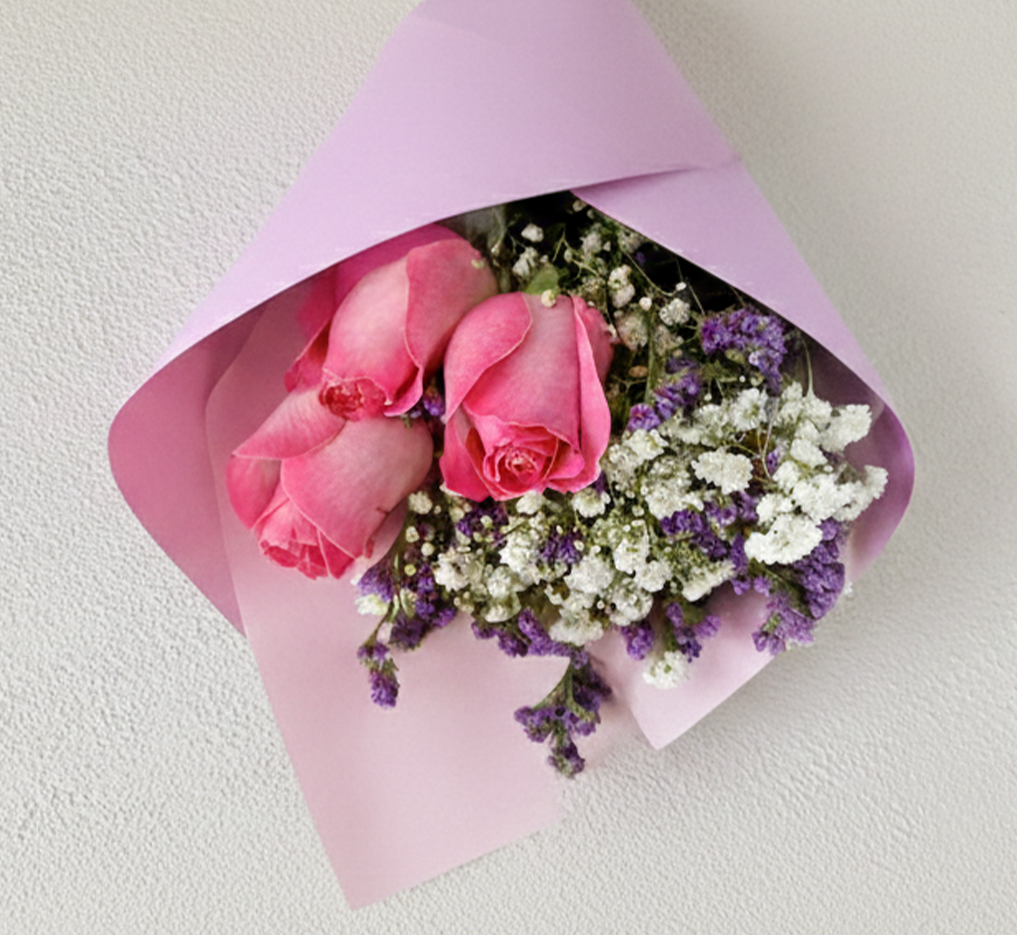 The "Blush & Berry" Bouquet