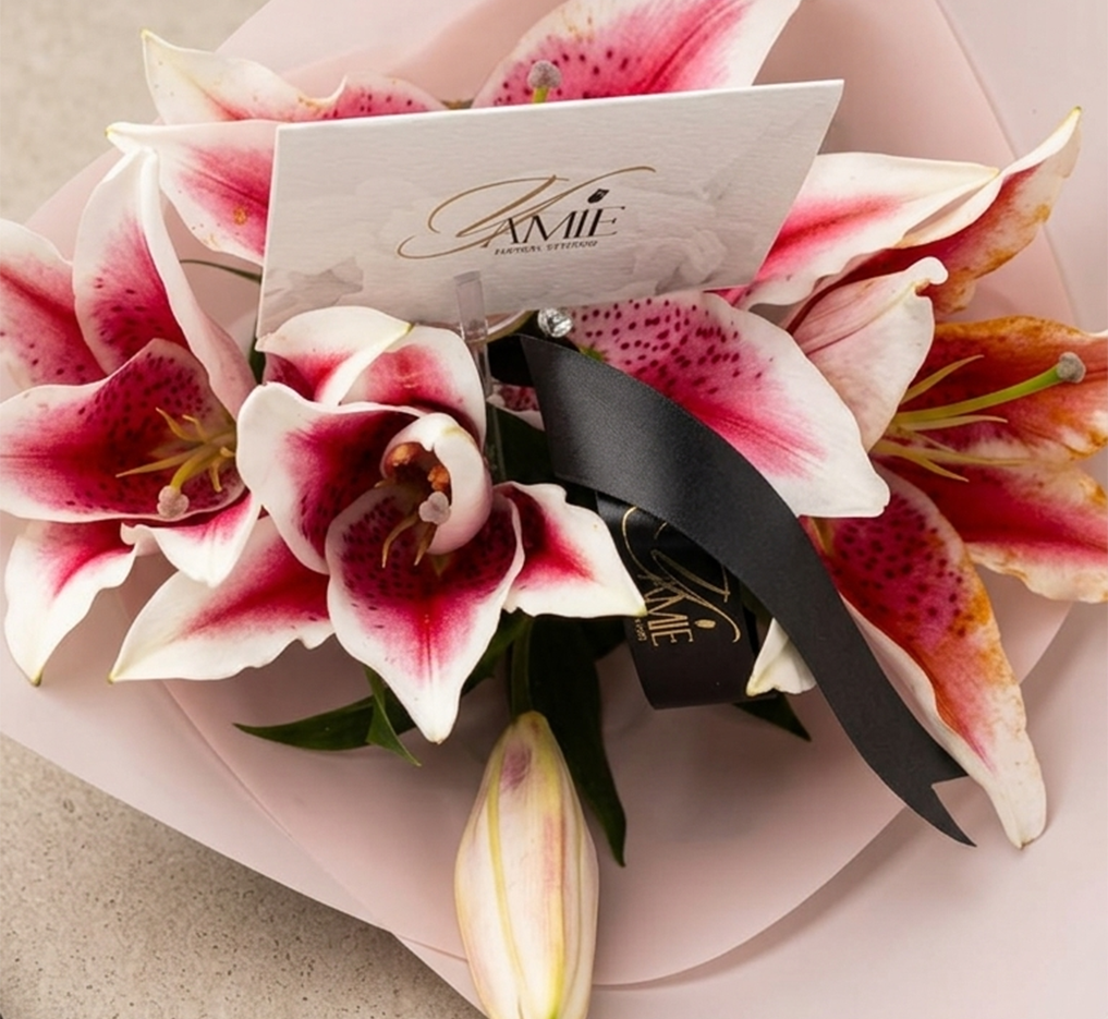 stargazer lilies. stargazer lilies.