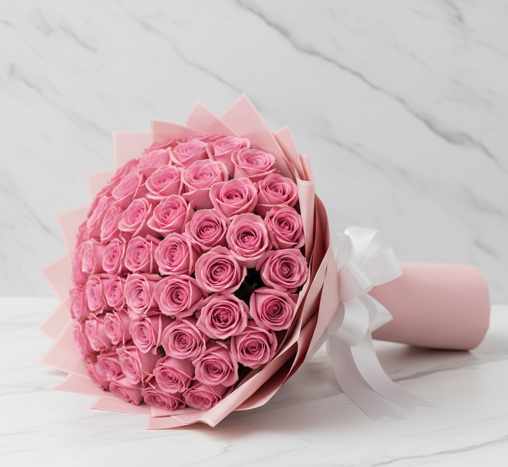 The "Blushing Beauty" Bouquet