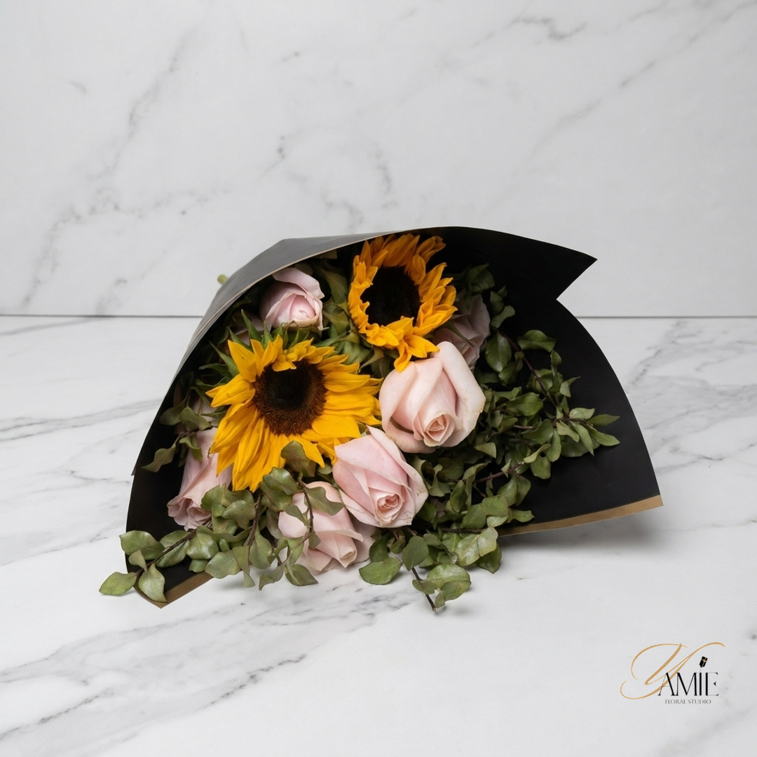 The Golden Lavender Dream Bouquet Medium The Golden Lavender Dream Bouquet Medium