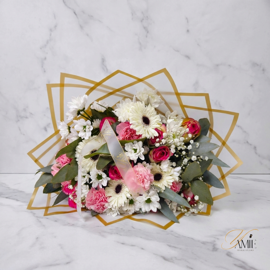 The Pink Petal Dream Bouquet Medium The Pink Petal Dream Bouquet Medium