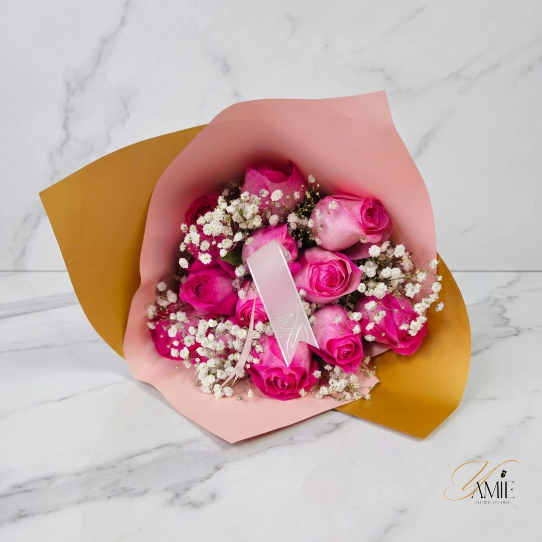 The Starlit Cerise Bouquet Small The Starlit Cerise Bouquet Small