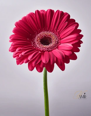 Cerise gerbera