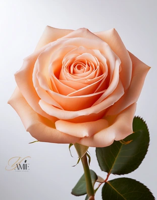 Peach rose
