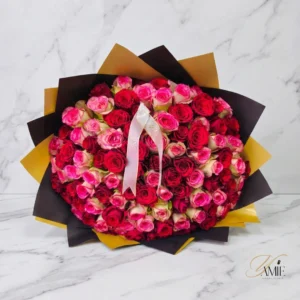 The Passionate Embrace Bouquet 100 Stems The Passionate Embrace Bouquet 100 Stems