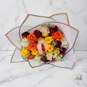 The Rainbow Serenade Bouquet Medium The Rainbow Serenade Bouquet Medium